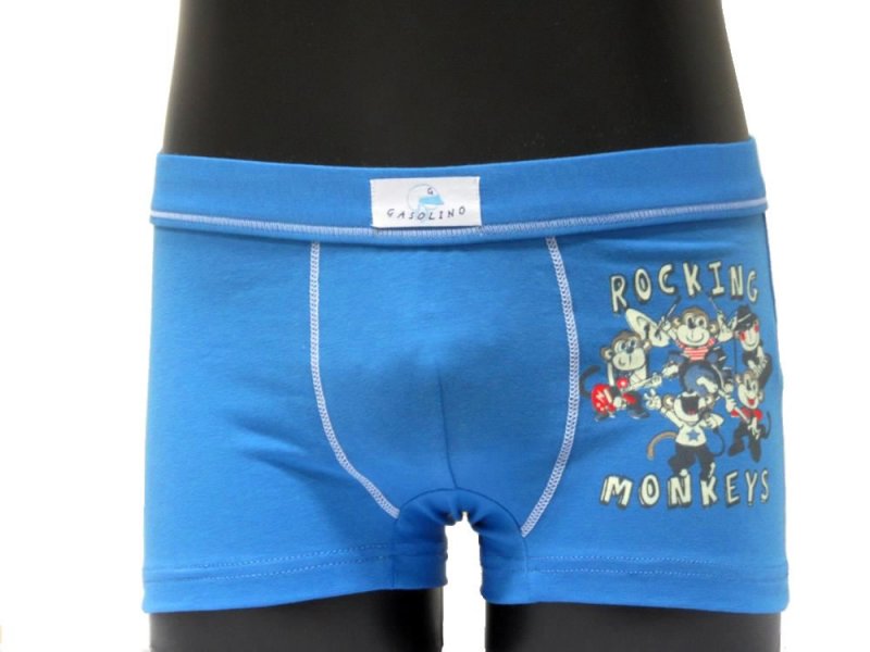 Gasolino boxerky chlapecké 1791 světle modré | Vermali.cz