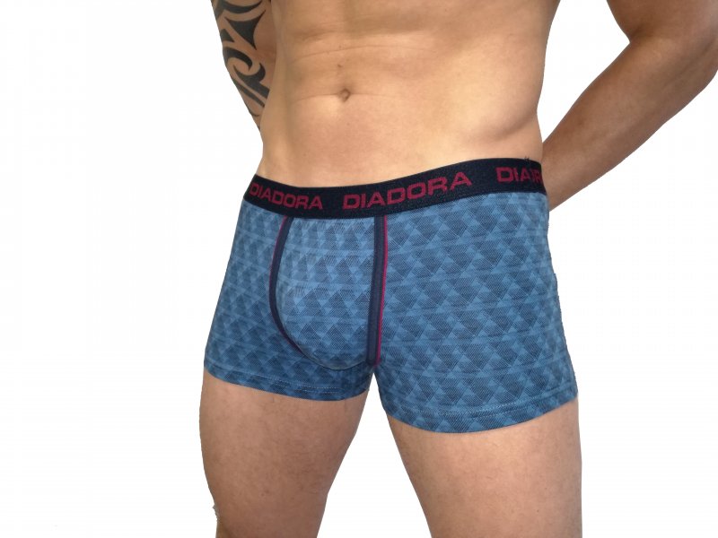 Diadora boxerky pánské 5899 modrá | Vermali.cz