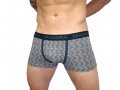 Diadora boxerky pánské 5899 šedá/zelená | Vermali.cz