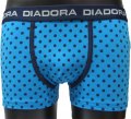 Diadora komplet pánský triko a boxerky 9239 modré | Vermali.cz