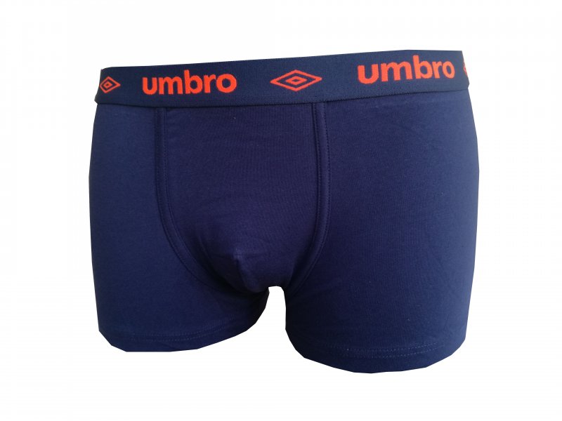 Umbro boxerky pánské 716 modré/oranžové | Vermali.cz