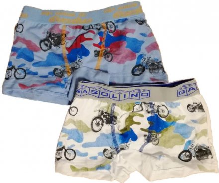 Gasolino boxerky chlapecké s motorkou 1502 