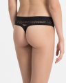 Calvin Klein tanga dámské QF4050E černé | Vermali.cz