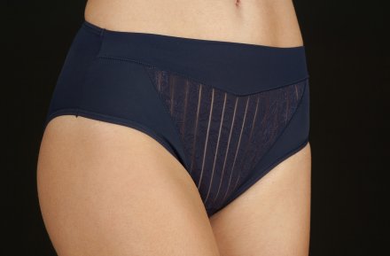 Selene MariLuz klasické vysoké kalhotky dámské 3020 modré