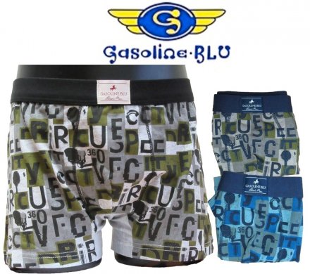 Gasoline blu boxerky chlapecké junior 4862 modré