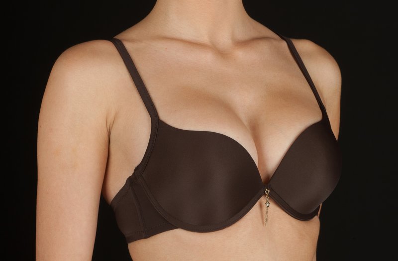Selene double push up podprsenka Raquel hnědá | Vermali.cz