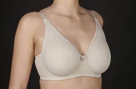 Selene nevyztužená podprsenka s kosticemi Inma tělová