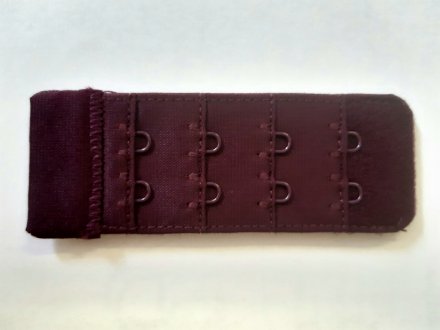 Selene prodloužené zapínání podprsenky 2 řady háčků 2012 bordo