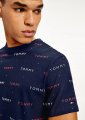 TOMMY HILFIGER pánské tričko krátké 2132 modré | Vermali.cz