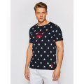 TOMMY HILFIGER pánské tričko krátký rukáv 2128 modré  | Vermali.cz