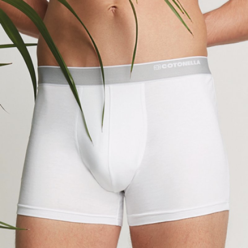 Cotonella boxerky pánské CAU371 bílé | Vermali.cz