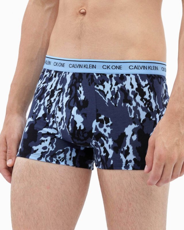 Calvin Klein boxerky NB2216 modré | Vermali.cz