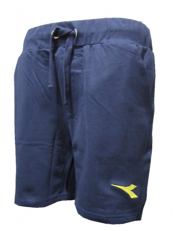Diadora pánské teplákové kraťasy 71467 modré | Vermali.cz