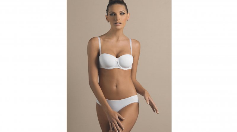 Laura Biagiotti podprsenka korzetová push up 132 bílá | Vermali.cz