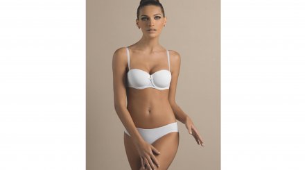 Laura Biagiotti podprsenka korzetová push up 132 bílá 