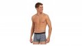 U.S. POLO ASSN. 3Pack boxerky 80256tm.modrá, denim, kostka  | Vermali.cz