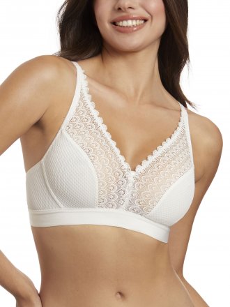 Selene nevyztužená podprsenka bez kostic Cloe šampaň