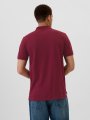 GAP pánské polo tričko 586306 vínové | Vermali.cz
