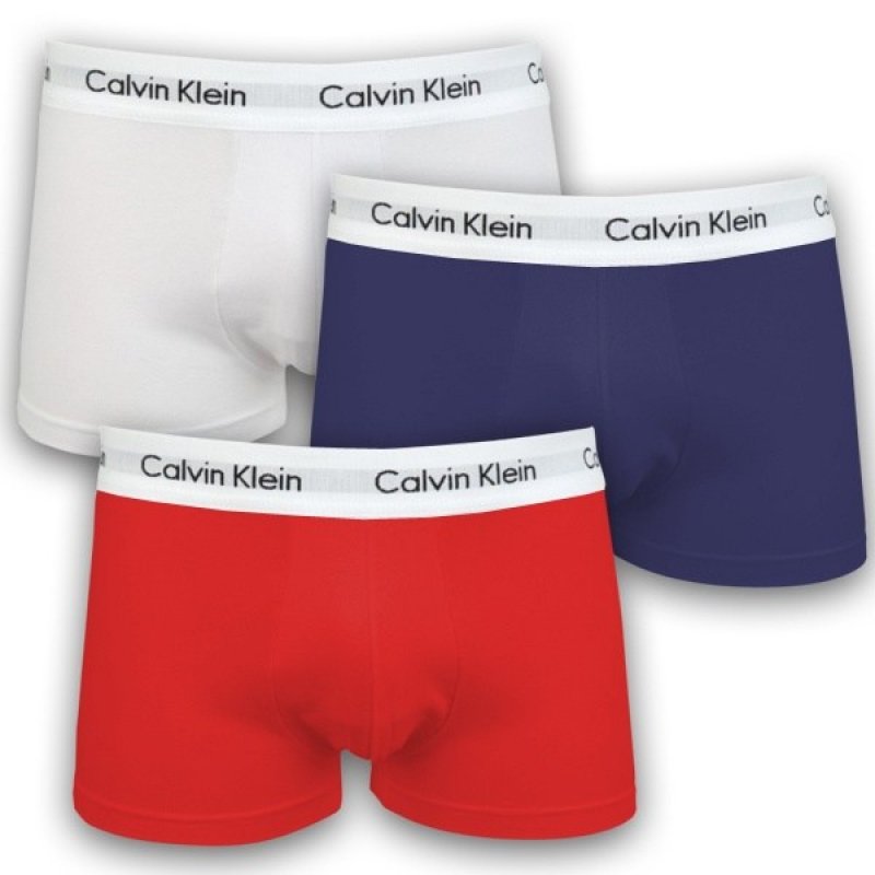 Calvin Klein 3Pack boxerky Cotton Stretch U2664G-I03 | Vermali.cz
