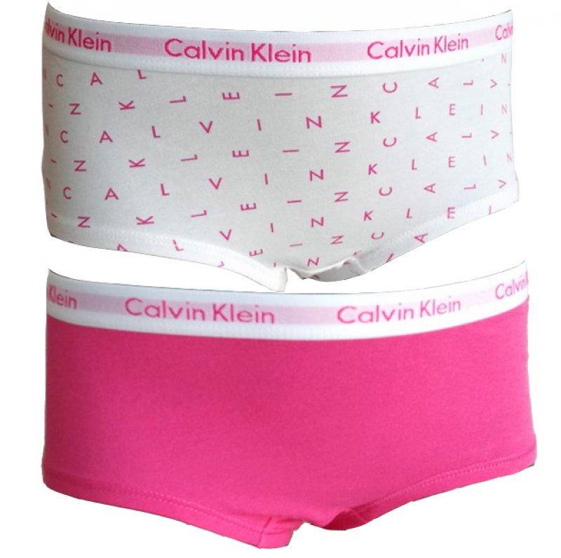 Calvin Klein kalhotky dívčí 2 PACK G80G8961-I04 | Vermali.cz