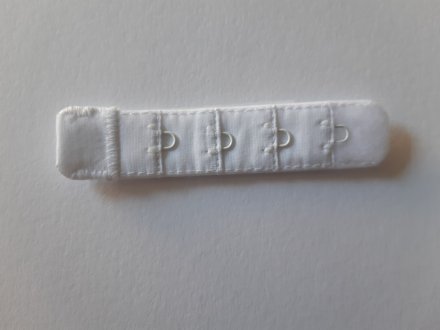 Selene prodloužené zapínání podprsenky 1 řada háčků 2011 bílé