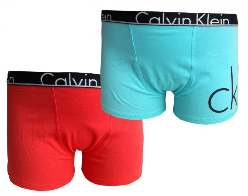 Calvin Klein boxerky chlapecké 2 PACK b70b700021-53 | Vermali.cz