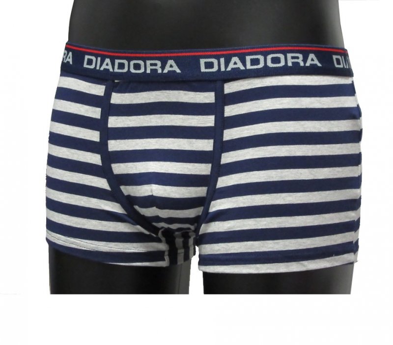 Diadora boxerky pánské 5711 - pruhované | Vermali.cz