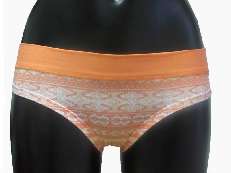Lovelygirl dámské kalhotky 873 oranžové | Vermali.cz