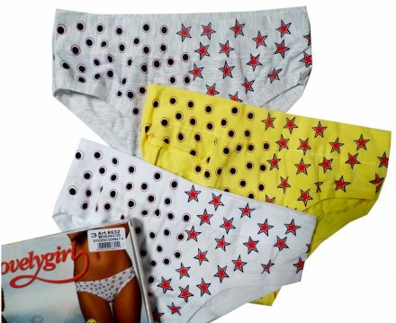 Lovelygirl dámské kalhotky 8832 bílé